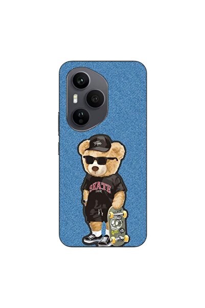 OEM Θήκη συμβατή με Honor 400 Pro, από σιλικόνη gel TPU, με σχέδιο αρκούδας, ...