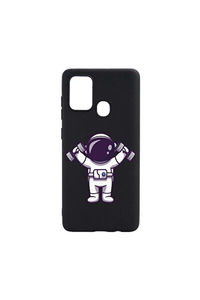 bestcase Silicone Case Compatible with Realme C12, Astronaut Gym, wear-resist...