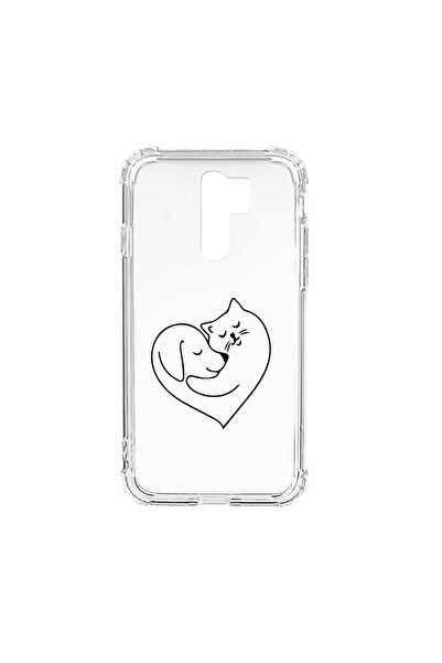 bestcase Husa Anti Shock Silicon Compatibila cu Xiaomi Redmi 9, Dog And Cat L...