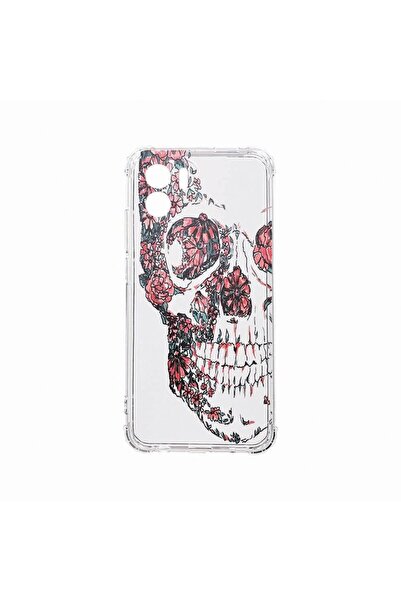 bestcase Противоударен калъф, съвместим с Xiaomi Redmi A1, с дизайн на череп,...