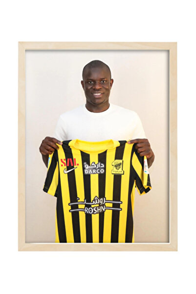 Boomah Accessories NGolo Kante Al Ittihad Poster with Frame 30x40cm