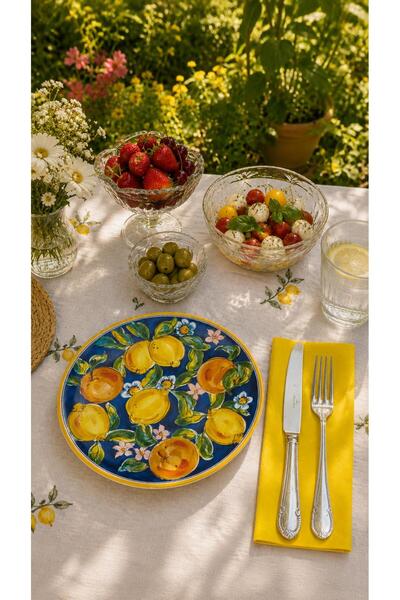 pelure store Fabric Textured Yellow 20-Piece Special Boxed Paper Napkins