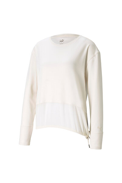 Puma Women Forever Luxe Cover Up's Training Jacket - Beige