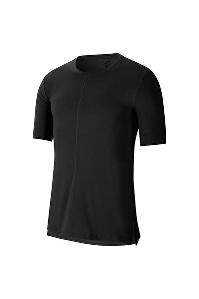 Nike Bărbați& # x27;s Tricou Yoga Dri-FIT cu mânecă scurtă S
