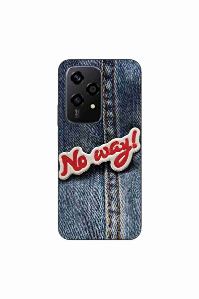 OEM Husa compatibila cu Honor 200 Lite Silicon Gel Tpu Model No Way Jeans