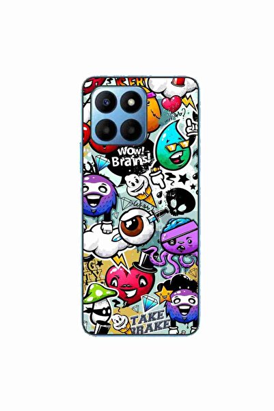 OEM Husa compatibila cu Honor X6 Silicon Gel Tpu Model Pop Art Graffiti