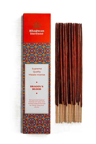 Bhagwan Incense Sânge de Dragon - bețișoare parfumate masala naturale premium...