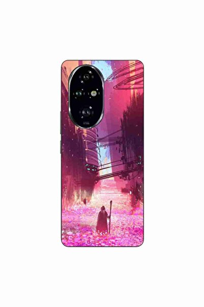 OEM Case compatible with Honor 200 Pro Silicone Gel Tpu Fantasy Wizard Pattern