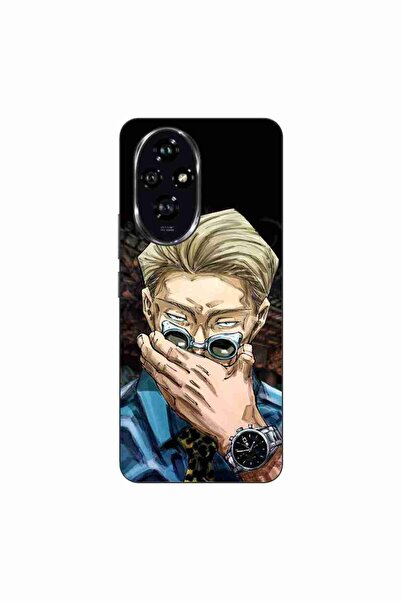 OEM Husa compatibila cu Honor 200 Silicon Gel Tpu Model Jujutsu Kaisen Kento ...