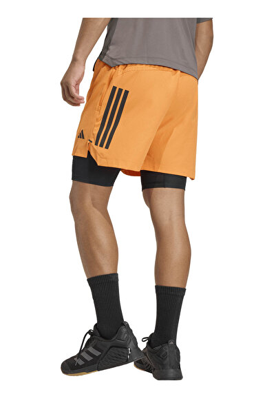 adidas KA1197 D4T PrimeLft SH Turuncu Erkek Şort