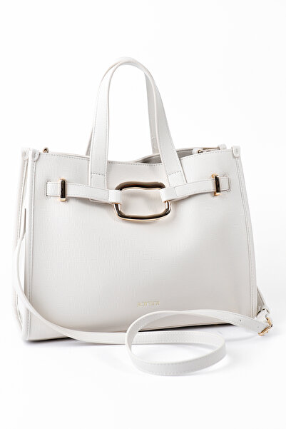 Tuna Bottier Beige Women's Shoulder Bag - Cnta9742