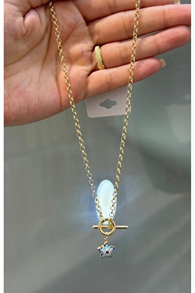 ATELİER GİZEM Xuping kararmaz 14k gold çelik kolye