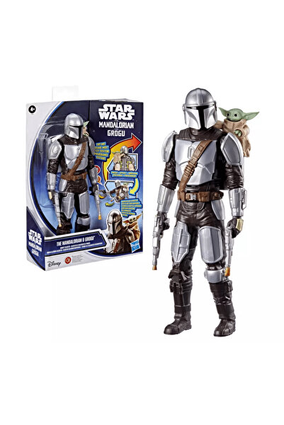 Hasbro Star Wars The Mandalorian ve Grogu Ödül Avcısı Figürü Orjinal Lisanslı...