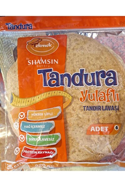 Tekmek Yulaflı Tandır Lavaşı 5'li Paket 180 gr - Yüksek Lifli, Yağsız, Şeker ...
