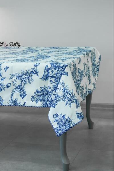 Miss Betty Blue Life Tablecloth