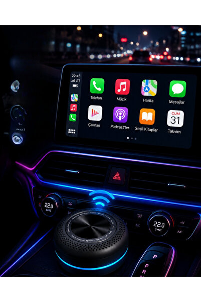 FAROUKİ HDMI Çıkışlı CarPlay Box Akıllı TV Dönüştürücü 4GB 64GB Android Sistem