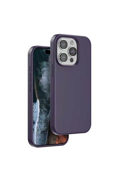 OEM Venco Apple iPhone 15 Pro Max Home Magsafe Cover - Deep Purple