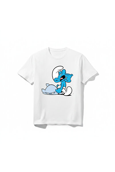 URBANTRENDSTORE تي شيرت Sleepy Cute Fun مطبوع للجنسين بنات وأولاد برقبة دائري...