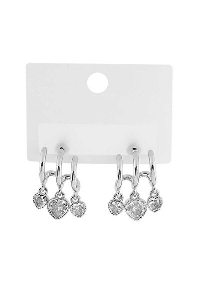 ÖZÇTAKI 316 L Stainless Steel - Anti-Allergic - Non-Tarnish - Zircon Stone - ...
