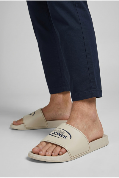 Jack & Jones J&J Logo Molded Men's Casual and Beach Pool Slippers