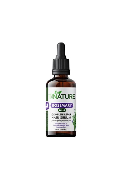 By Natures سيروم الشعر إصلاح بإكليل الجبل والنعناع من باي نيتشر - 50مل