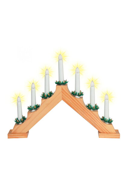 Somogyi Pyramid decoration with candles
