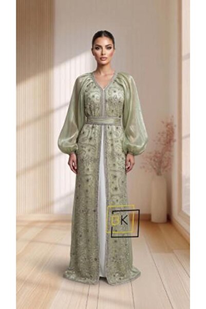 Generic Royal Jalabiya with Arabesque Embroidery