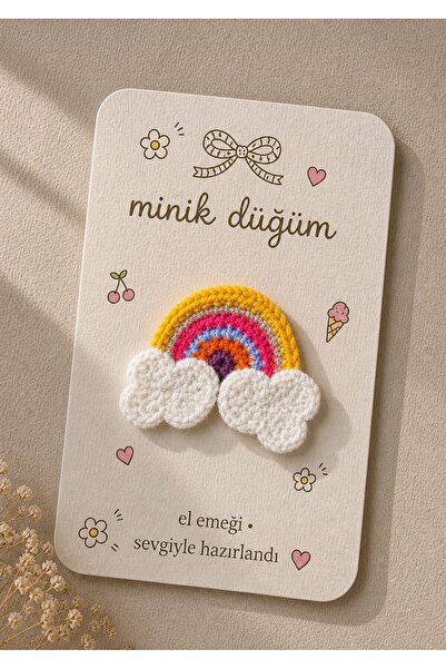 Gökkuşağı Figürlü Toka
