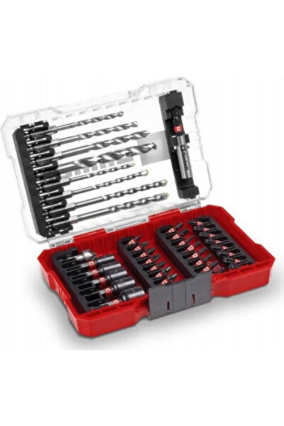 Einhell Set 39 biti si burghie biti de 25 mm, burghie de metal, burghie unive...