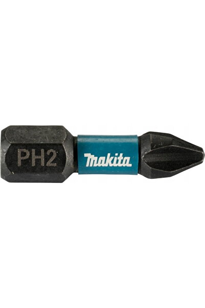 Makita Bit de șurubelniță de impact negru, PH2, 25 mm, 25 buc.