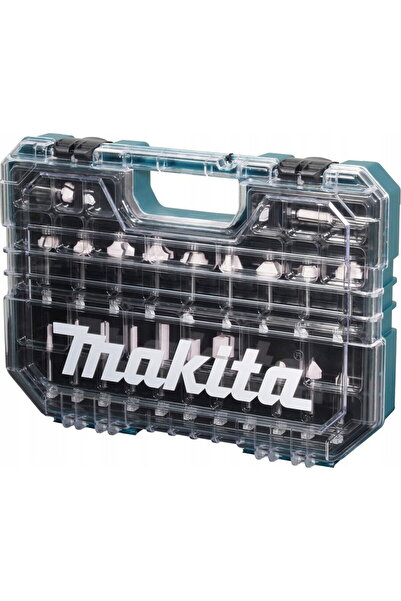 Makita 22-piece milling cutter set with 6 mm shank