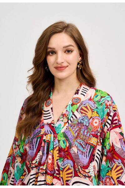 RARA Gelabia Klosch Meshed with Shek - Purple