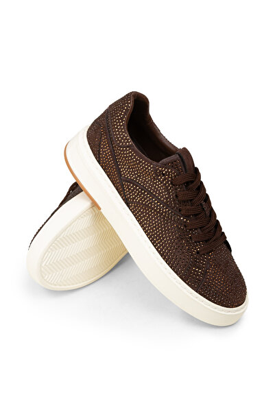 Deery Kadın Kahverengi Sneaker Ayakkabı