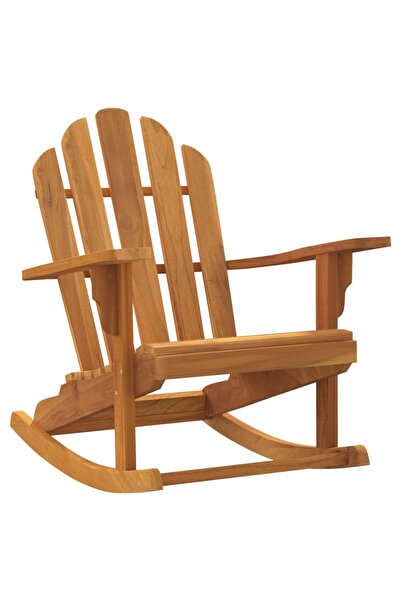 vidaxl Scaun balansoar Adirondack de grădină, 79x100x103 cm, lemn tec