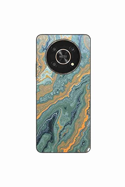 OEM Husa compatibila cu Honor X30 Silicon Gel Tpu Model Forest Flame Marble