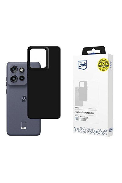 3MK Matt TPU Case for Motorola Edge 50 Neo - Black