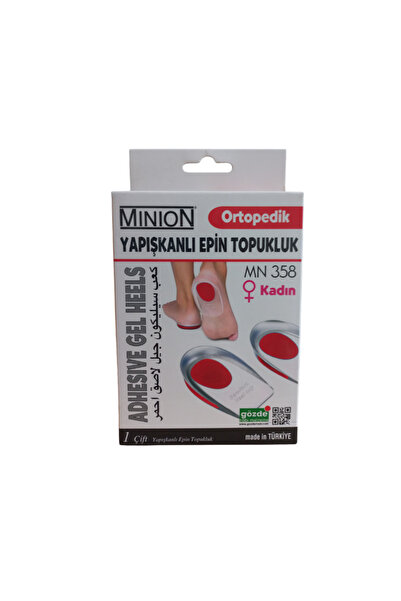 Minion Women's Orthopedic Adhesive Epin Heel Support