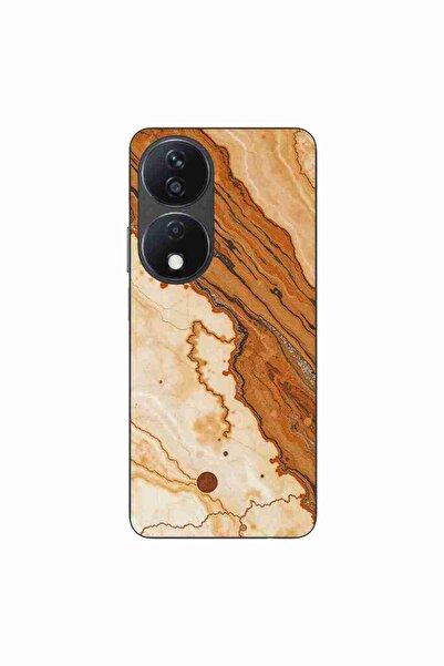 OEM Husa compatibila cu Honor X7b Silicon Gel Tpu Model Caramel Marble Dream