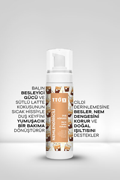 TTO Duş Köpüğü Seti Nemlendirici Taze Kokulu 4'lü Paket Vücut Bakımı
