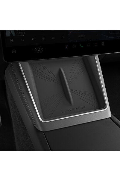OLED GARAJ TESLA MODEL Y JUNİPER İÇİN UYUMLU KABLOSUZ ŞARJ PEDİ (LİGHT SPEED ...