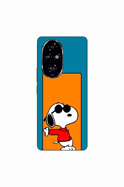 OEM Husa compatibila cu Honor 200 Pro Silicon Gel Tpu Model Snoopy