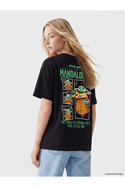 LC Waikiki The Mandalorian Printed Women's T-Shirt