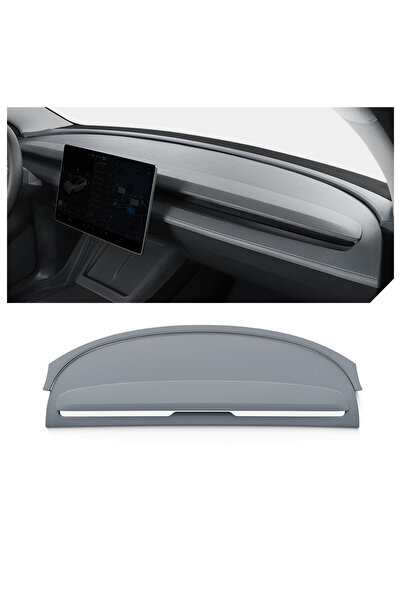 OLED GARAJ TESLA MODEL Y JUNİPER İÇİN UYUMLU GÖĞÜS (TORPİDO ÜSTÜ) KAPLAMA GRİ