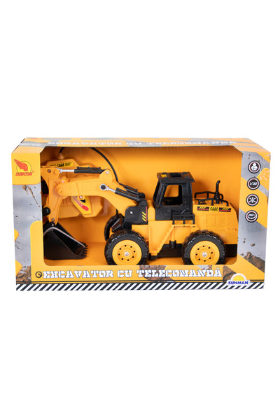 Suncon Excavator cu telecomanda, Maxx Wheels, 1:32