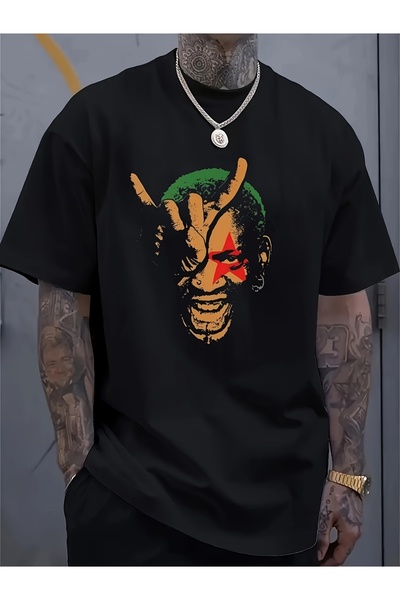 yiou trendy clothing تيشيرتات رجالية قصيرة الأكمام عصرية على طراز Y2K من مارك...