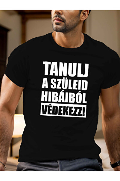 yiou trendy clothing تيشيرت رجالي كاجوال بأكمام قصيرة وطبعة مجريدة فريدة من ن...