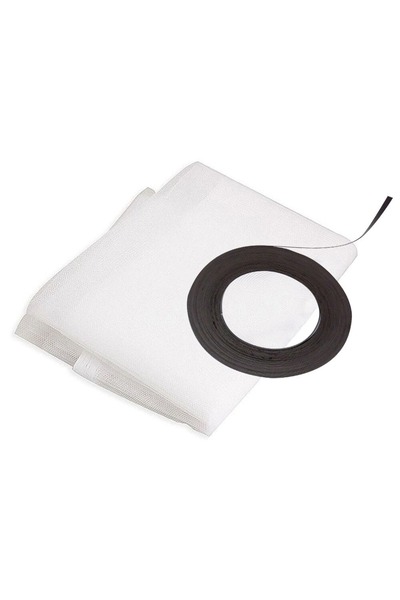 wei inox Plasa tantari pentru geam, prindere cu arici, PVC, 130x150 cm