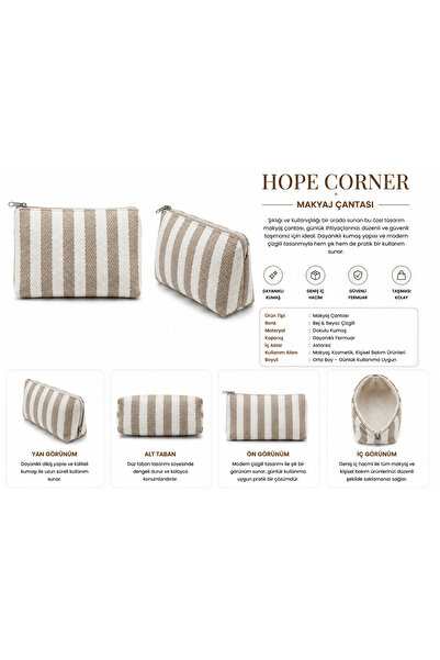 hope corner makyaj çantası