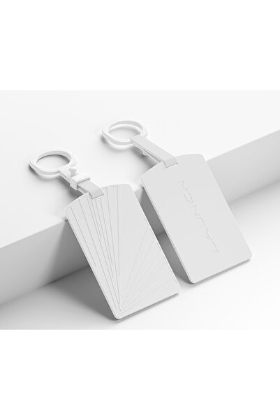 OLED GARAJ Compatible with Tesla Model Y Tesla Key Card Holder White