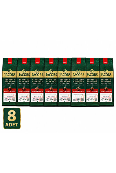 Jacobs Caffee Espresso Harmonia 1000g x 8 Adet